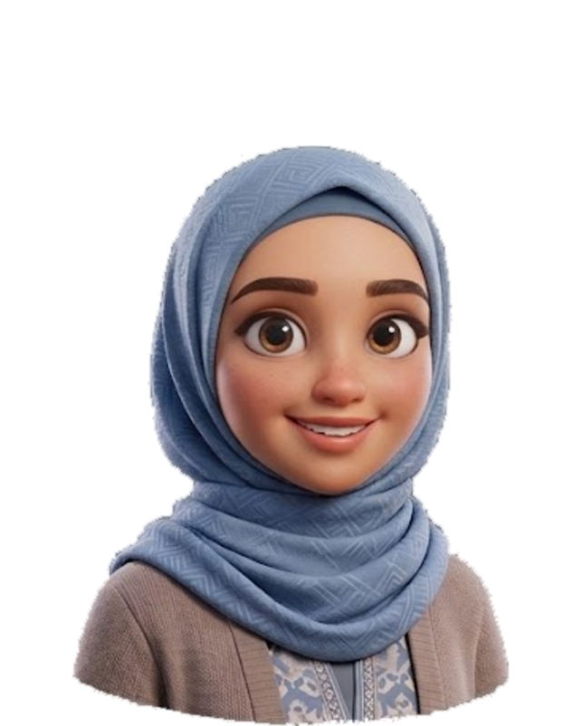 Ilustrasi 3D Sarah Afsholnissa